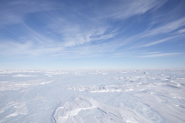 Typical view in Antarctica