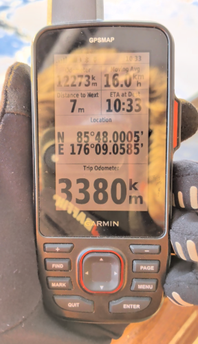 north pole of inaccessibility gps