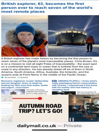 Daily Mail arctic
