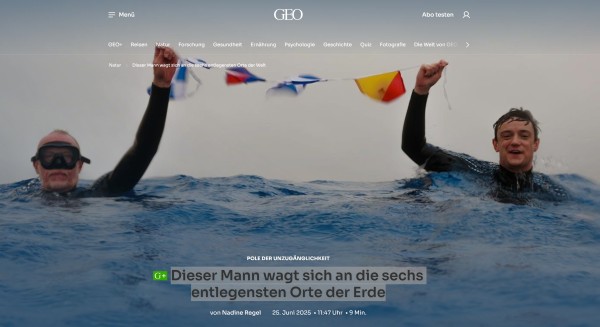 German language article on all poles